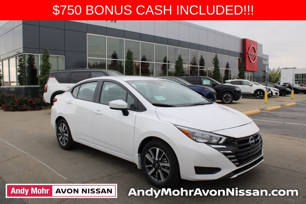 New 2025 Nissan Versa SV w/ Trunk Package
