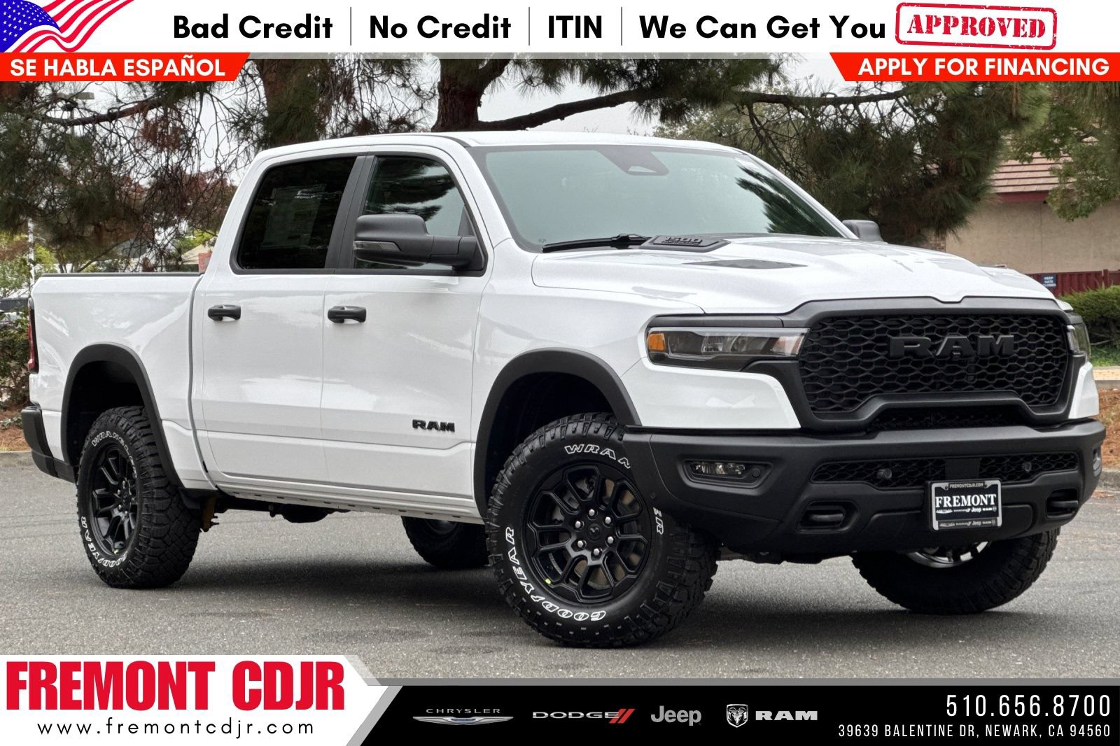 New 2026 RAM 1500 Rebel w/ Bed Utility Group AWD/4WD 360° Tour
