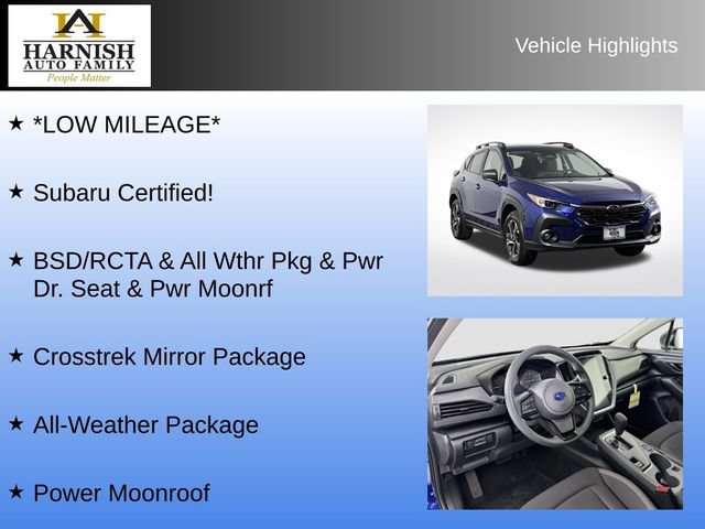 Certified 2025 Subaru Crosstrek 2.5i Premium AWD/4WD image 8