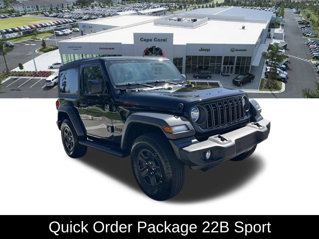 Certified 2025 Jeep Wrangler Sport AWD/4WD image 3