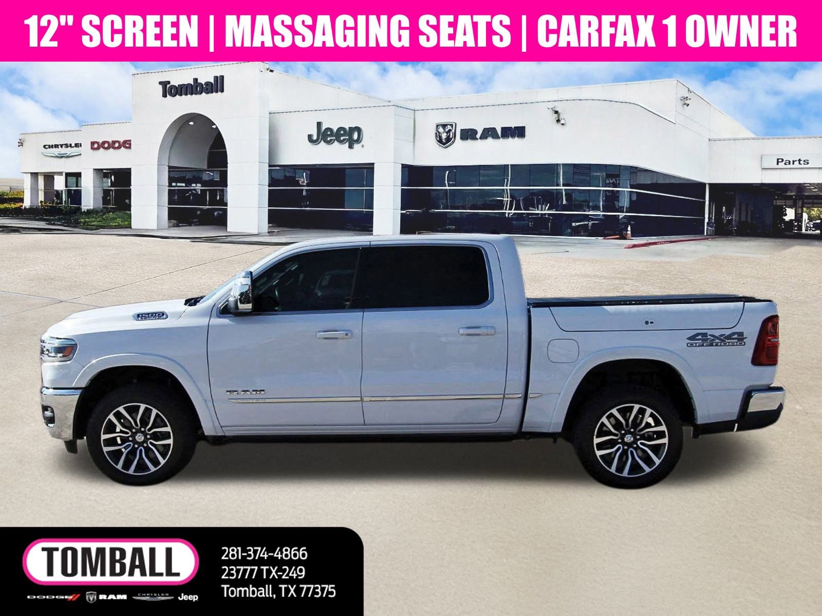 Used 2025 RAM 1500 Limited w/ Off Road Group image 4