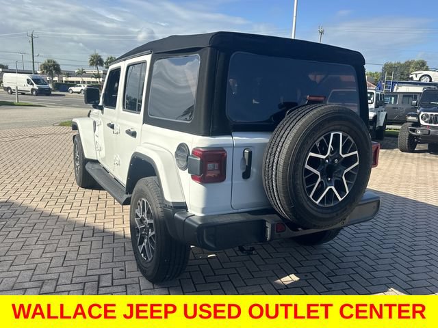 Certified 2024 Jeep Wrangler Unlimited Sahara w/ Safety Group AWD/4WD image 8