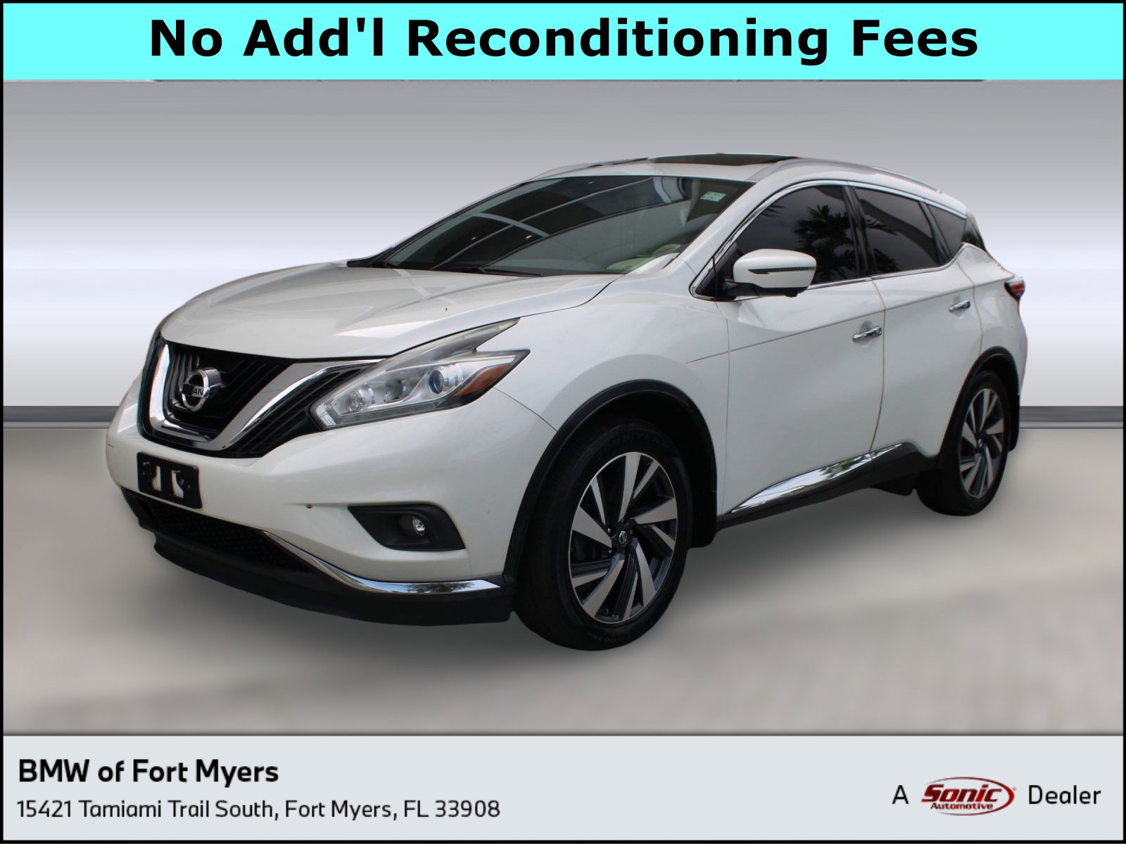 Used 2018 Nissan Murano Platinum w/ Cargo Package
