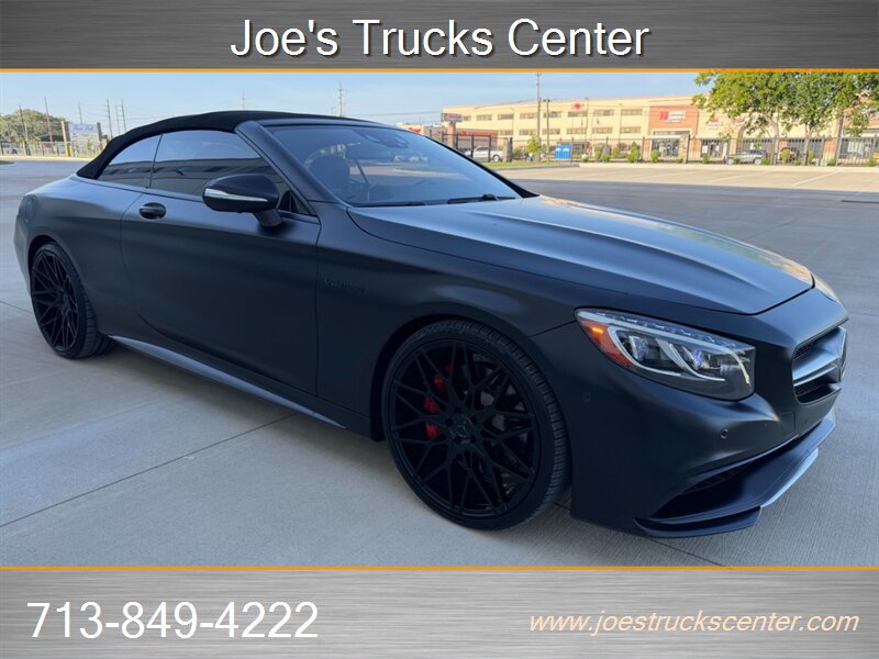 Used 2017 Mercedes-Benz S 63 AMG 4MATIC Cabriolet w/ Driver Assistance Package image 47