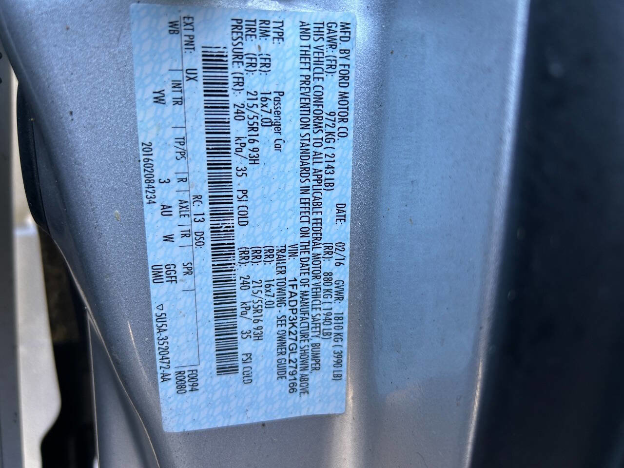 Used 2016 Ford Focus SE image 19