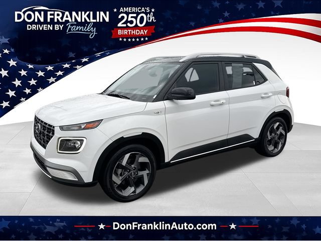 Certified 2023 Hyundai Venue Limited w/ Cargo Package