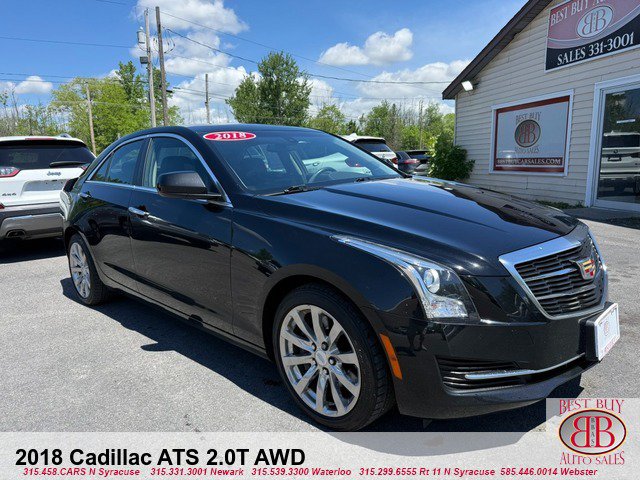 Used 2018 Cadillac ATS 2.0T AWD Sedan w/ Sky and Shine Package