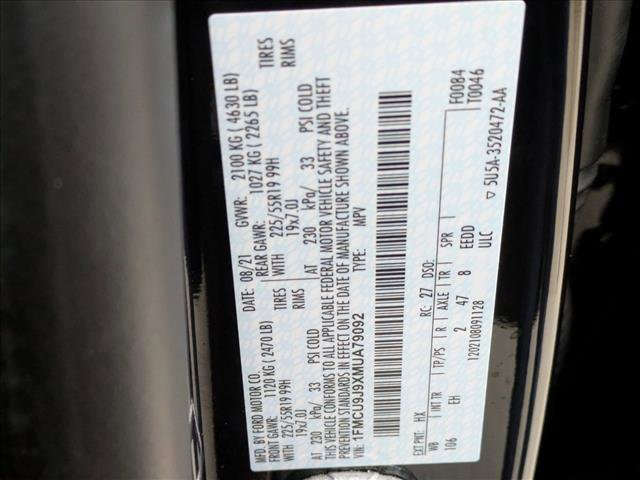 Used 2021 Ford Escape Titanium w/ Class II Trailer Tow Package image 26