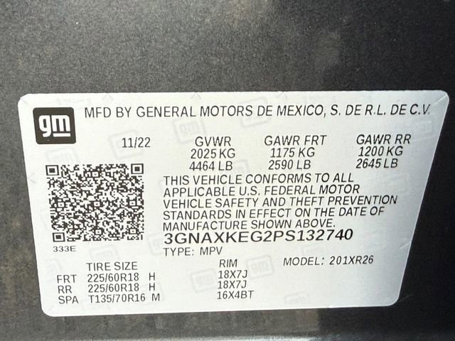 Certified 2023 Chevrolet Equinox LT image 24