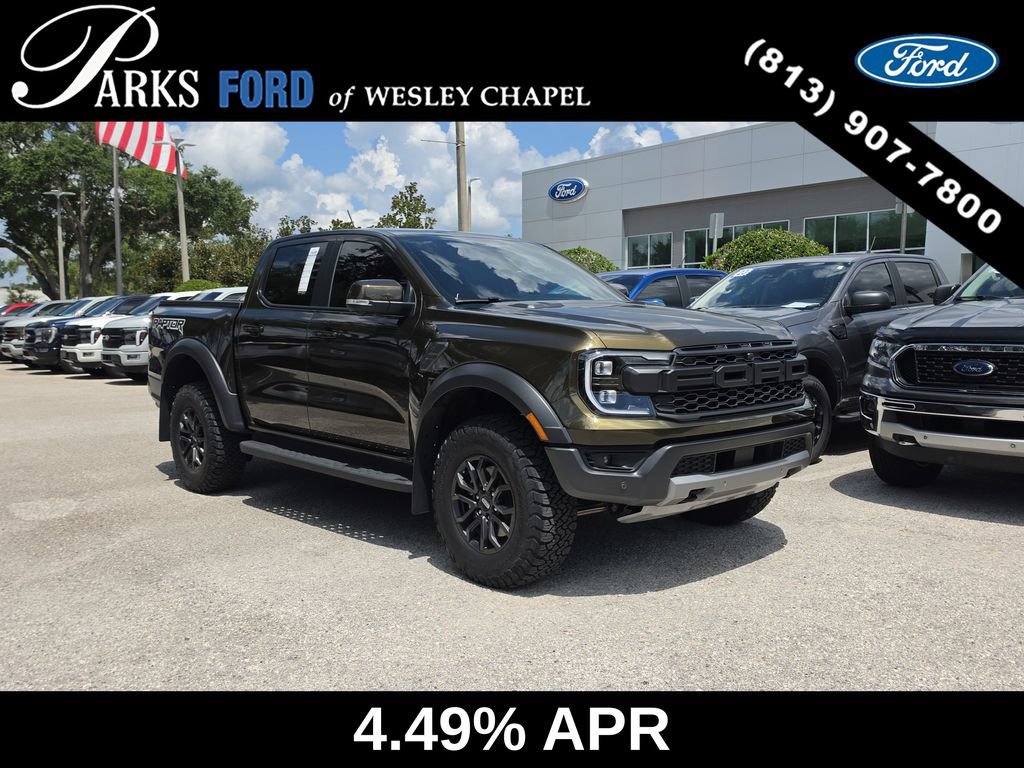 Certified 2025 Ford Ranger Raptor AWD/4WD image 1