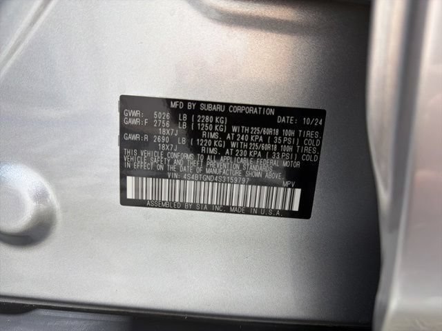 Used 2025 Subaru Outback Limited XT AWD/4WD image 41