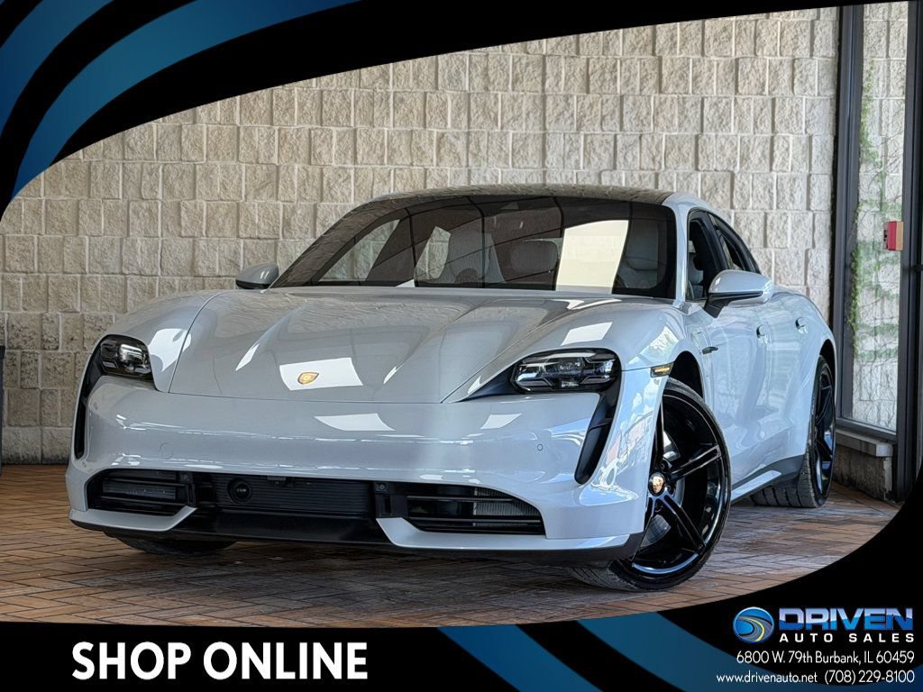 Used 2021 Porsche Taycan Turbo w/ Premium Package AWD/4WD image 1