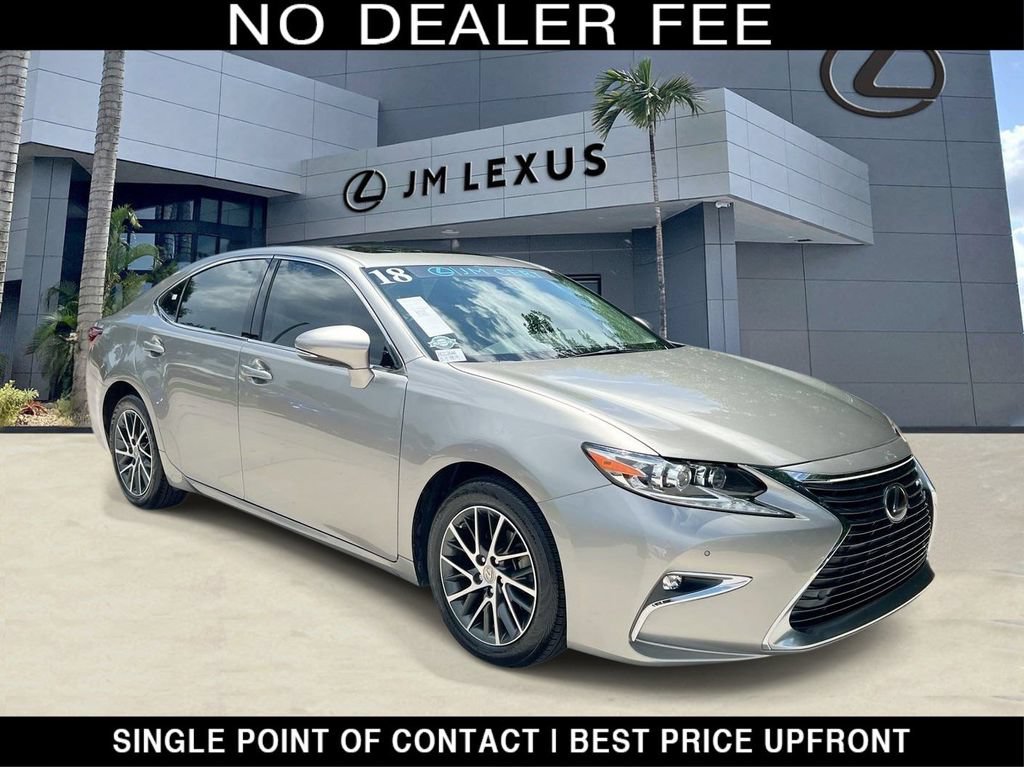 Used 2018 Lexus ES 350 w/ Luxury Package w/Wood Trim