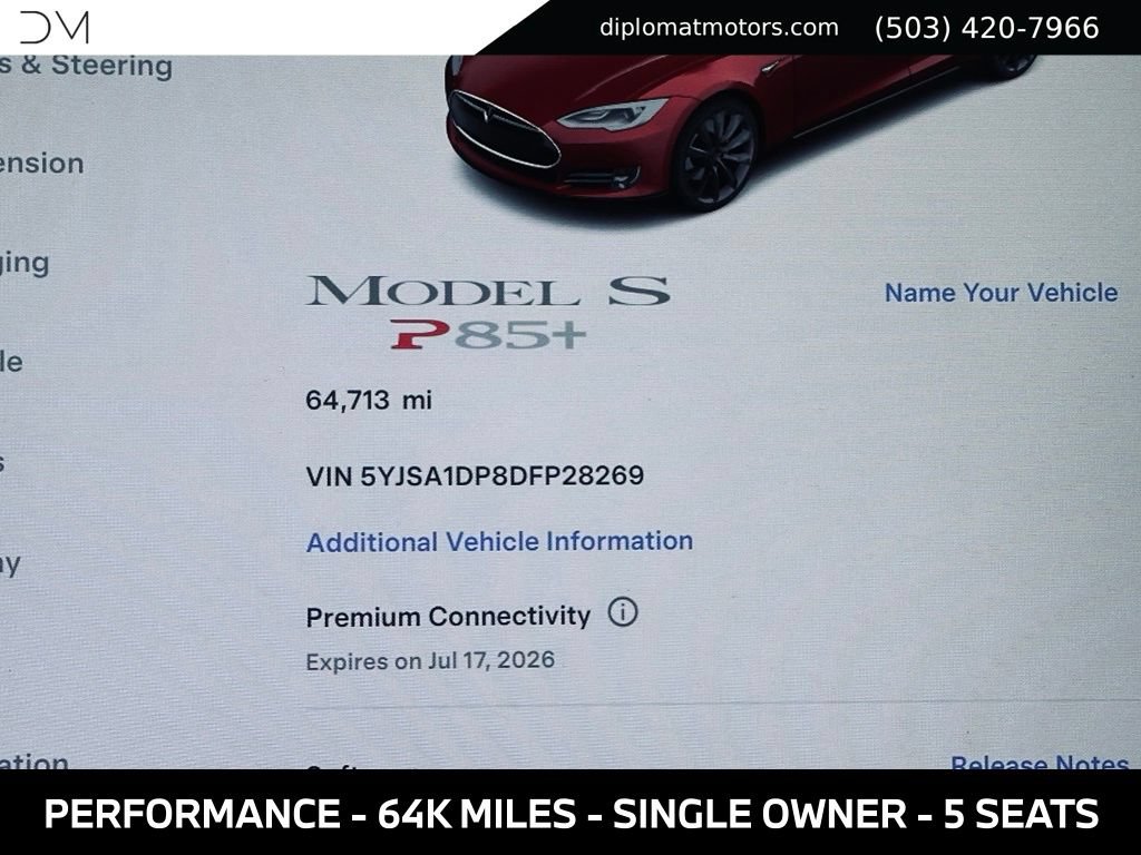 Used 2013 Tesla Model S Performance RWD image 33