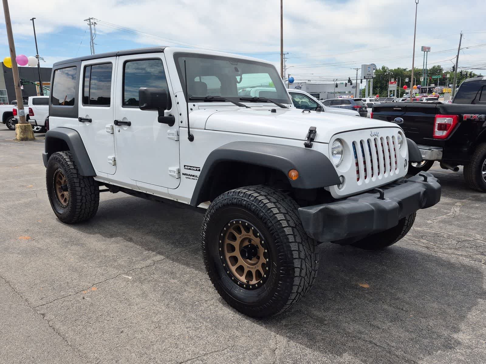 Certified 2017 Jeep Wrangler Unlimited Sport w/ Quick Order Package 24S AWD/4WD image 2