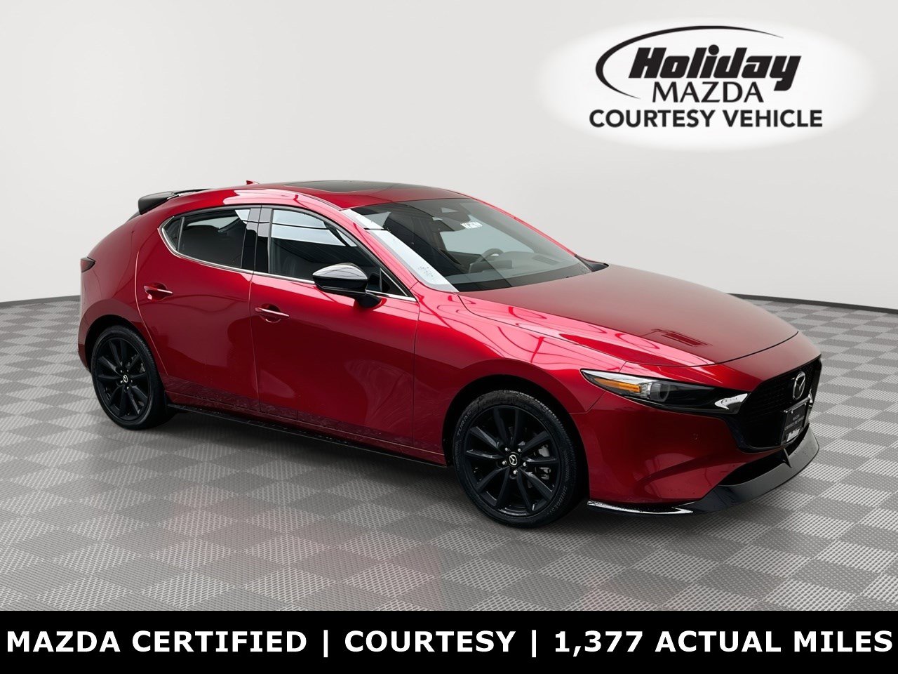 Certified 2025 MAZDA MAZDA3 Hatchback w/Premium Plus Pkg image 1
