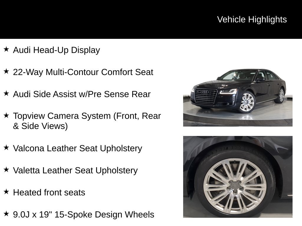 Used 2015 Audi A8 4.0T AWD/4WD image 31