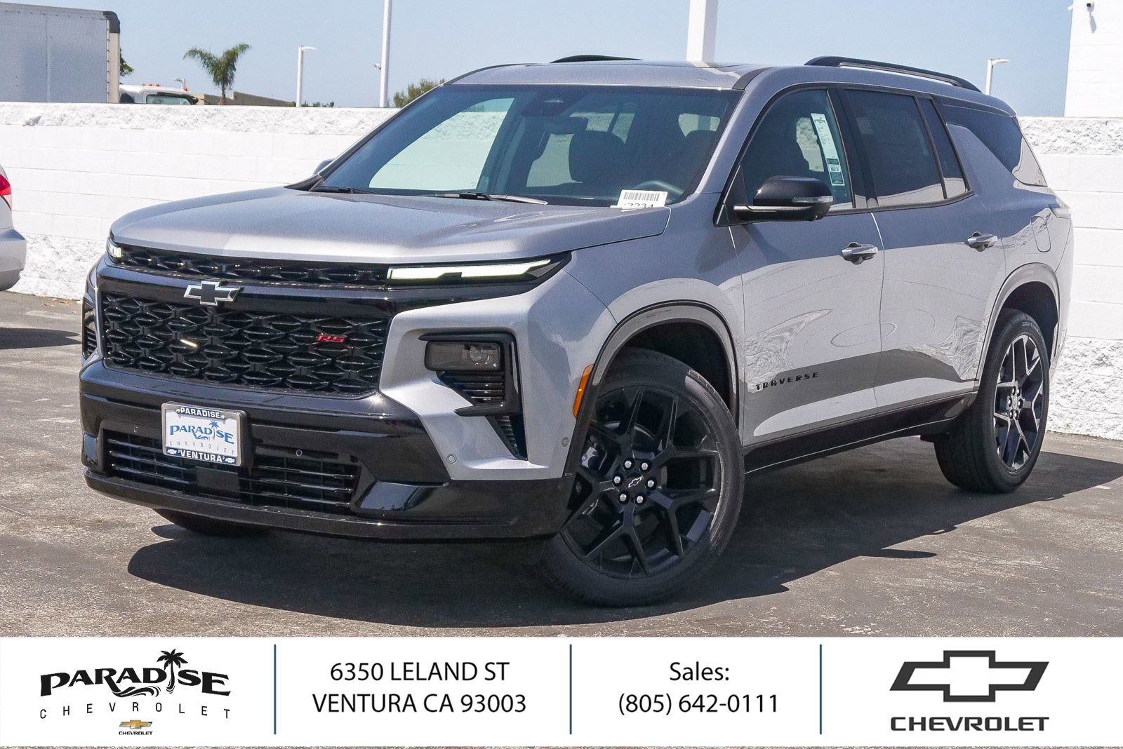 New 2026 Chevrolet Traverse RS