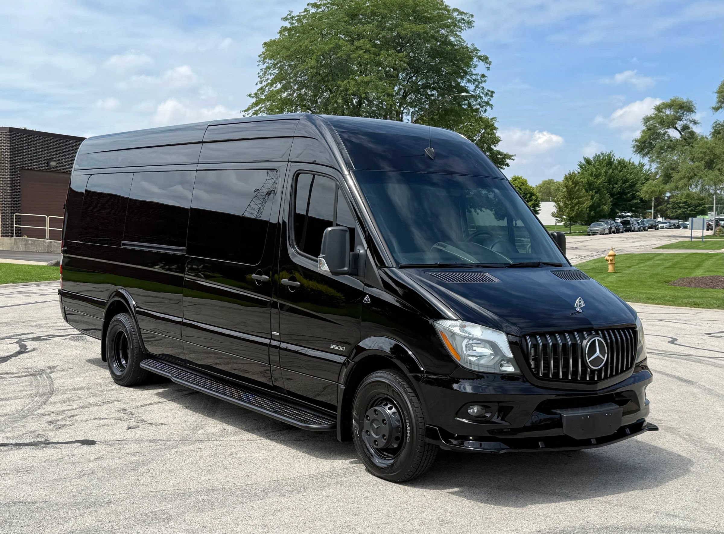Used 2015 Mercedes-Benz Sprinter 3500 w/ Window Fleet Package image 1