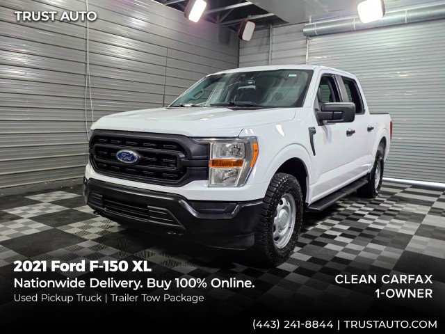 Used 2021 Ford F150 XL w/ Trailer Tow Package AWD/4WD image 1