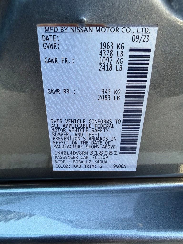 Used 2024 Nissan Altima 2.5 SV image 32