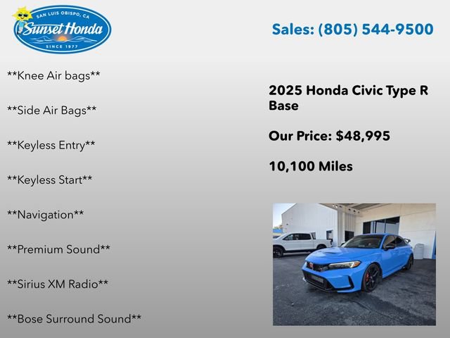 Used 2025 Honda Civic Type R image 8