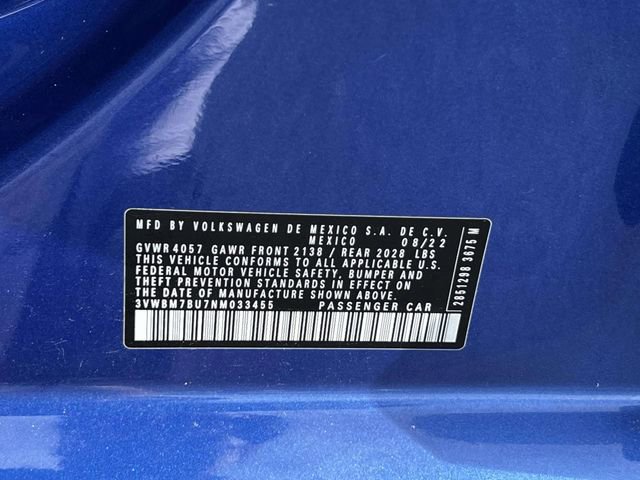 Certified 2022 Volkswagen Jetta Sport image 19