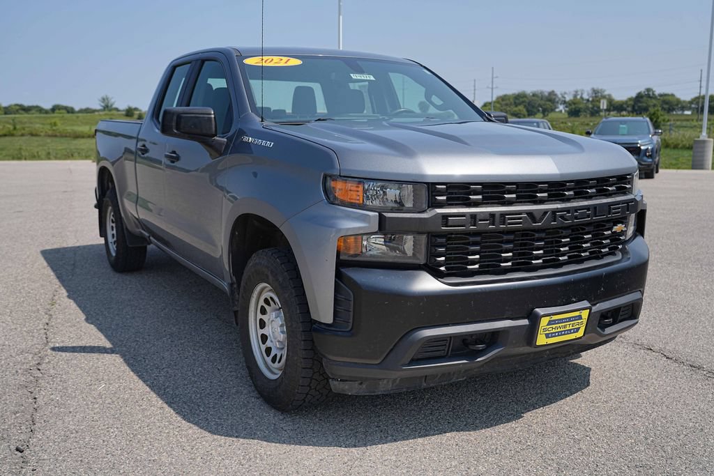 Used 2021 Chevrolet Silverado 1500 W/T w/ WT Fleet Convenience Package AWD/4WD image 4