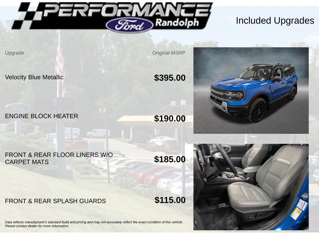 Used 2025 Ford Bronco Sport Badlands AWD/4WD image 6