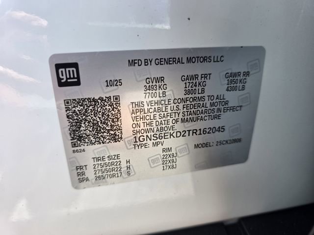 New 2026 Chevrolet Suburban RST w/ Comfort Package image 39