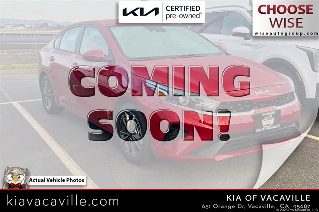 Certified 2022 Kia Forte LXS