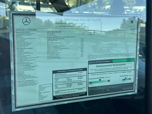 New 2026 Mercedes-Benz Sprinter 2500 image 26