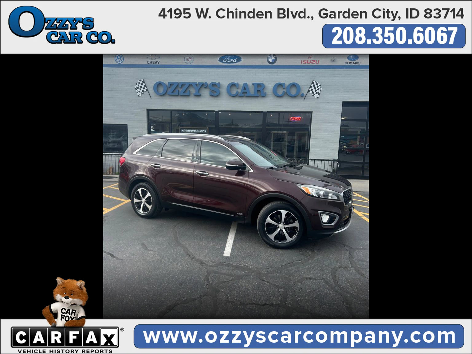 Used 2016 Kia Sorento EX image 1