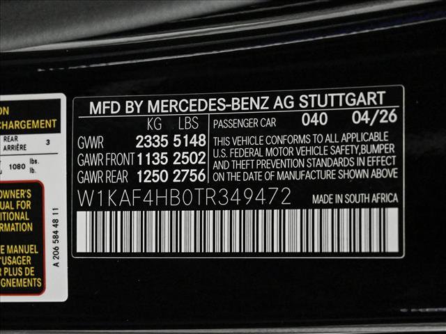 New 2026 Mercedes-Benz C 300 4MATIC Sedan image 27