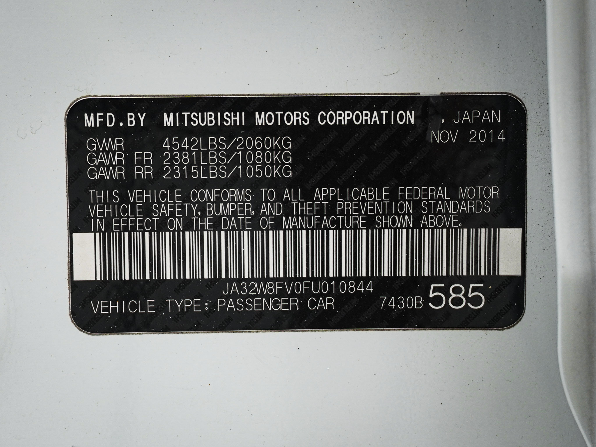 Used 2015 Mitsubishi Lancer Evolution GSR AWD/4WD image 36