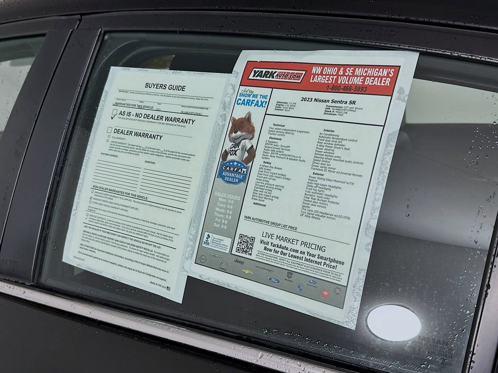 Used 2023 Nissan Sentra SR w/ SR Premium Package image 13