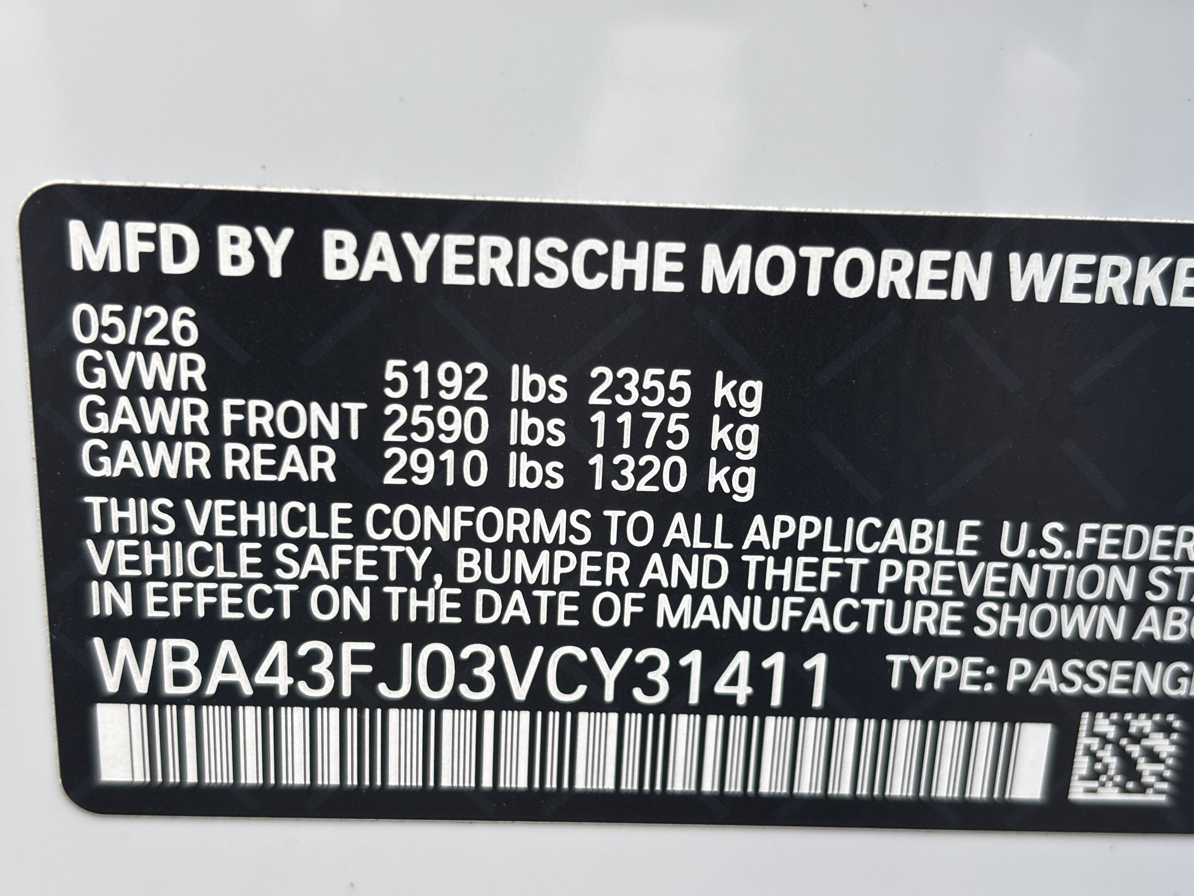 Used 2027 BMW 530i w/ M Sport Package RWD image 32