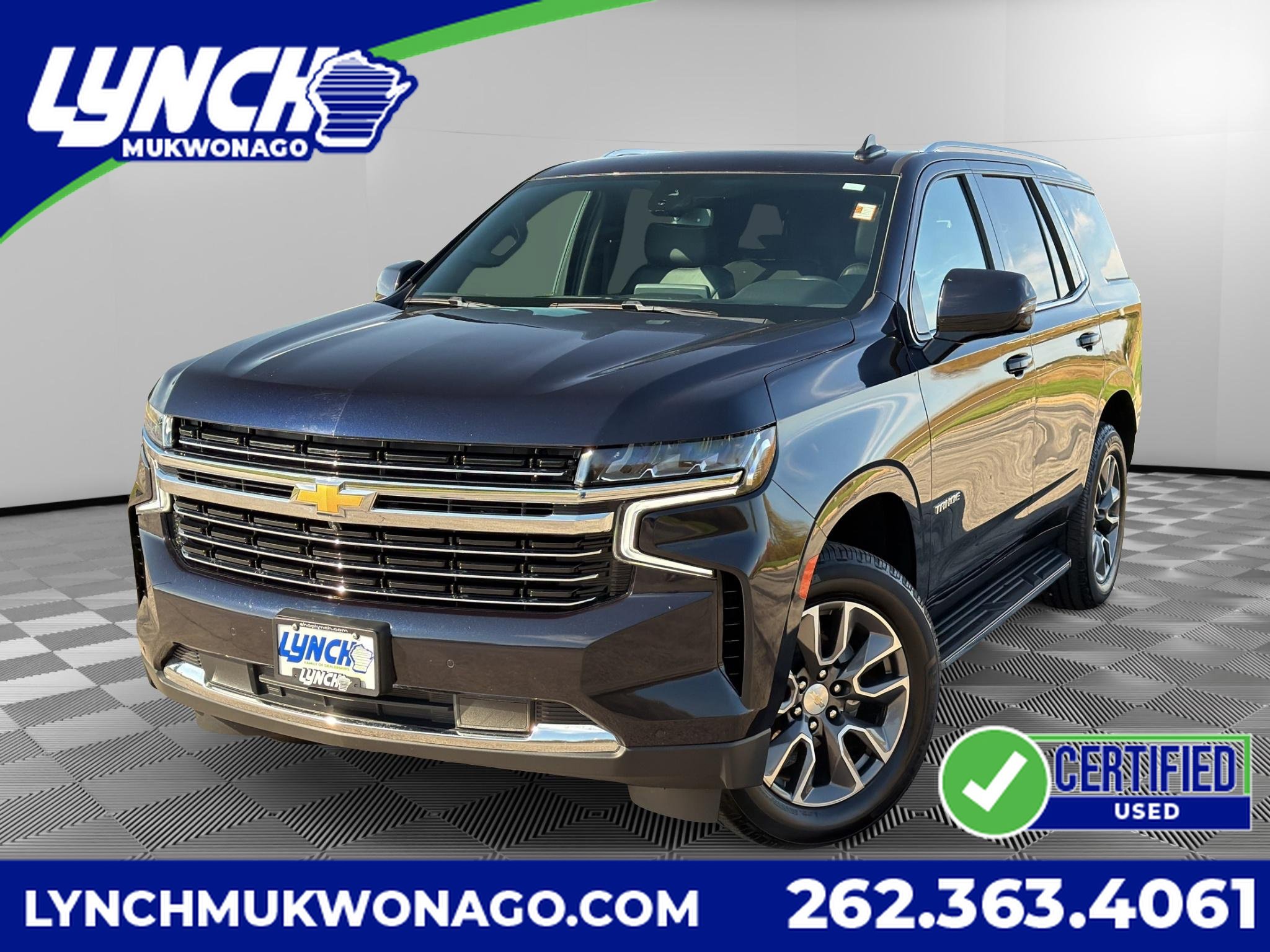 Used 2021 Chevrolet Tahoe LT w/ LT Signature Package AWD/4WD image 1