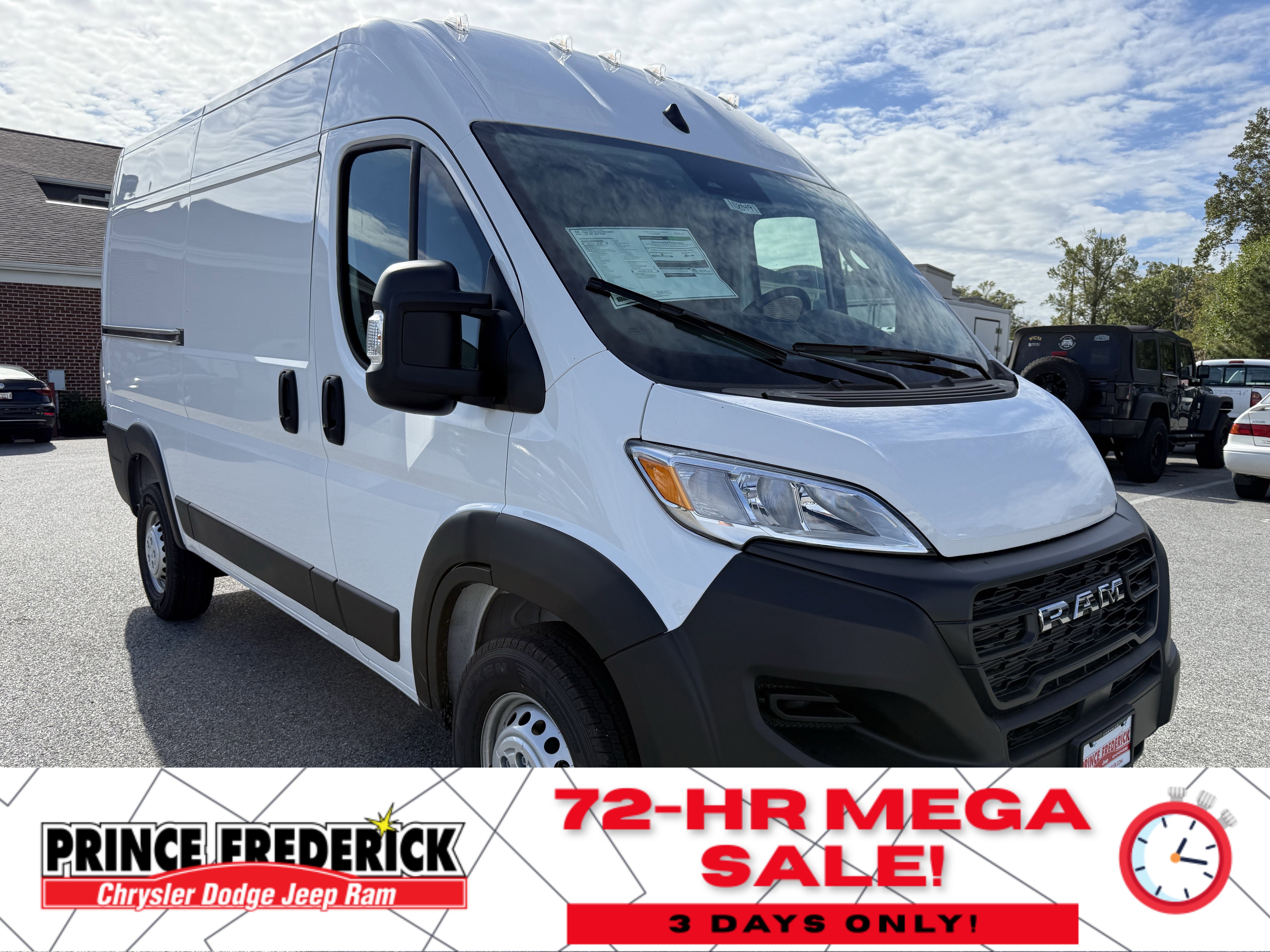 New 2026 RAM ProMaster 1500