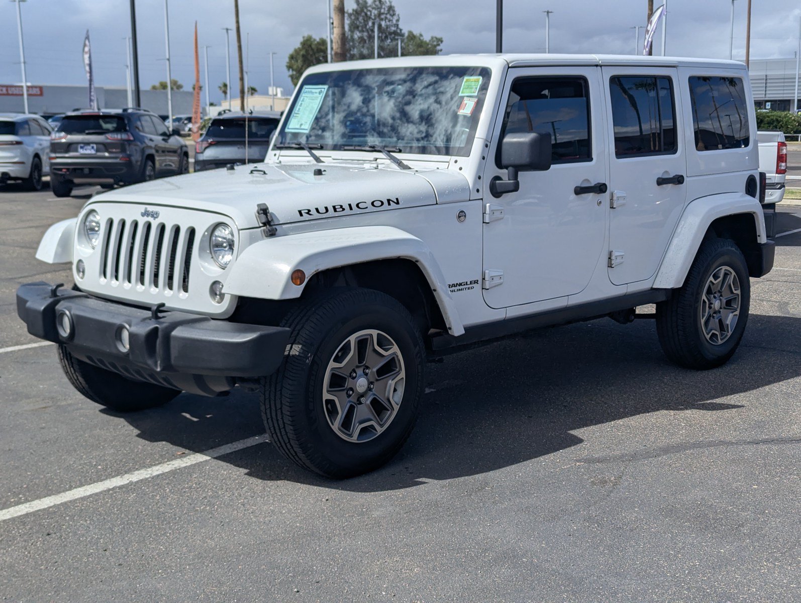 Used 2014 Jeep Wrangler Unlimited Rubicon w/ Connectivity Group AWD/4WD image 5