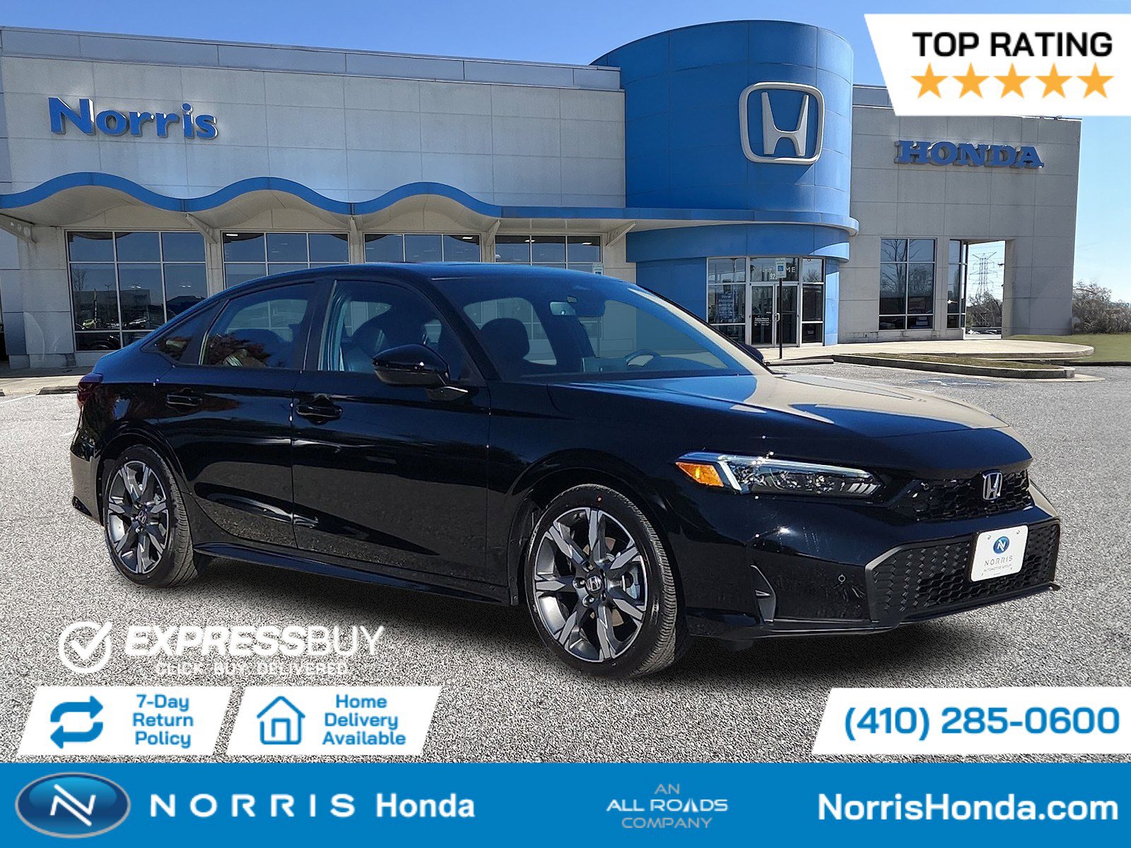 New 2026 Honda Civic Sport Touring image 1