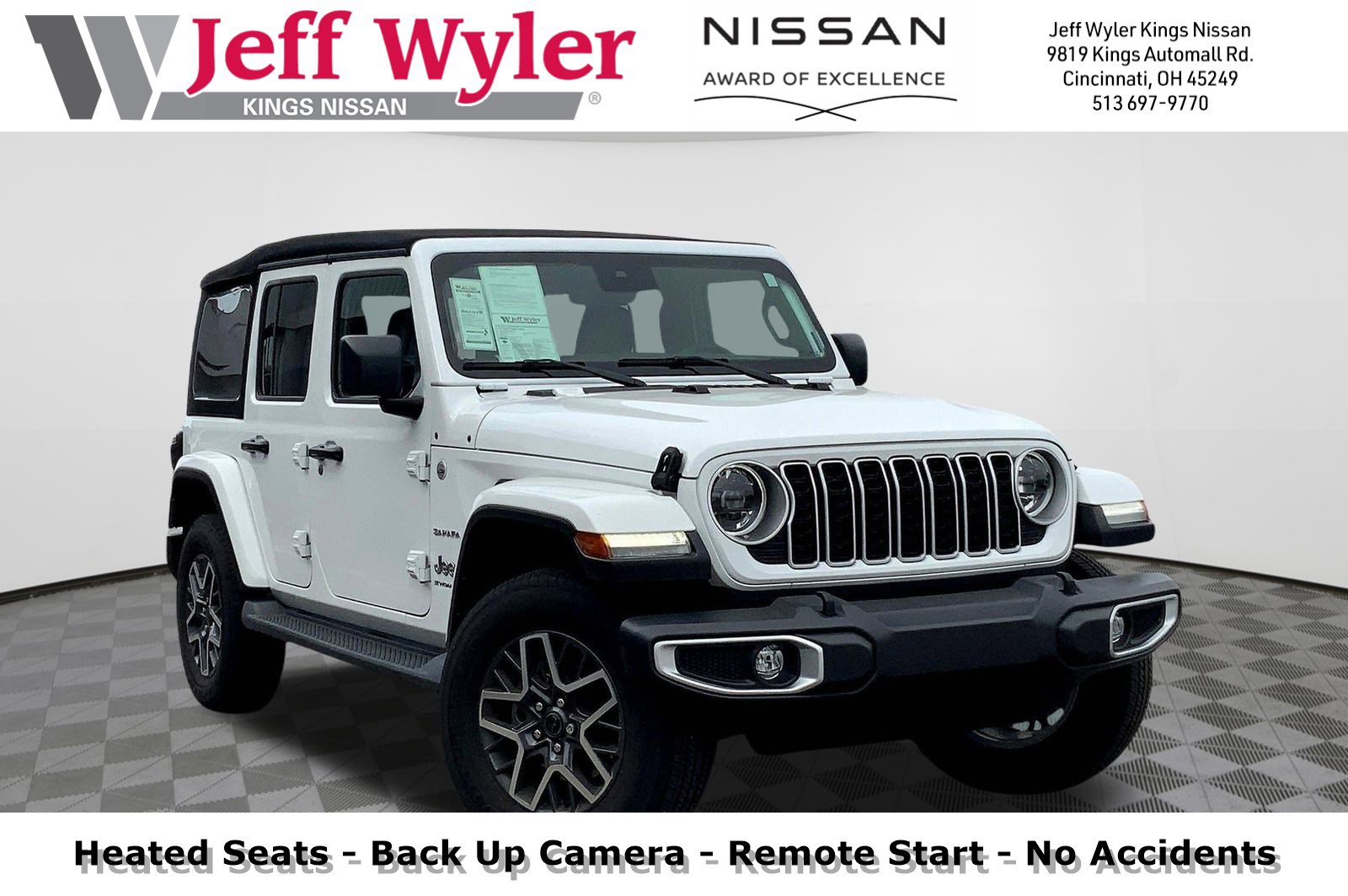 Used 2024 Jeep Wrangler Sahara image 1