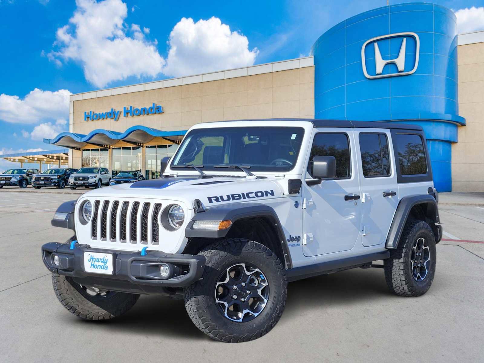 Used 2022 Jeep Wrangler Unlimited Rubicon 4xe w/ Steel Bumper Group image 1