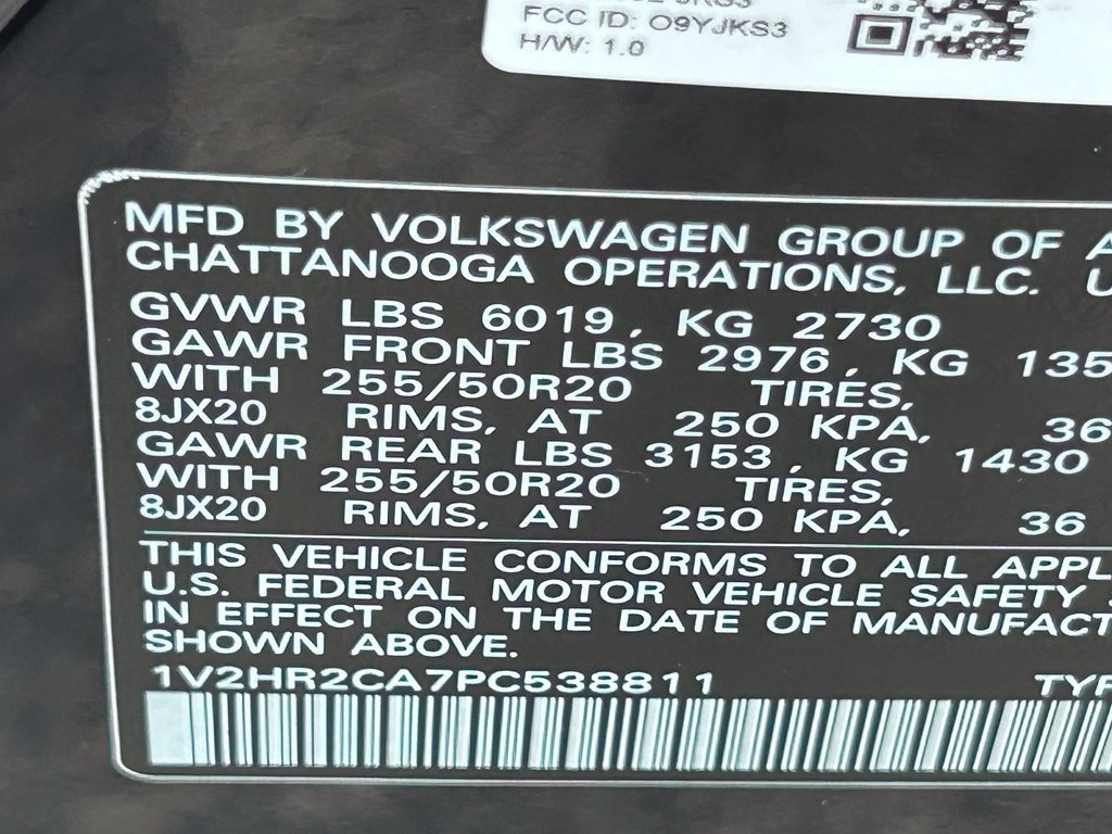 Certified 2023 Volkswagen Atlas SE AWD/4WD image 60