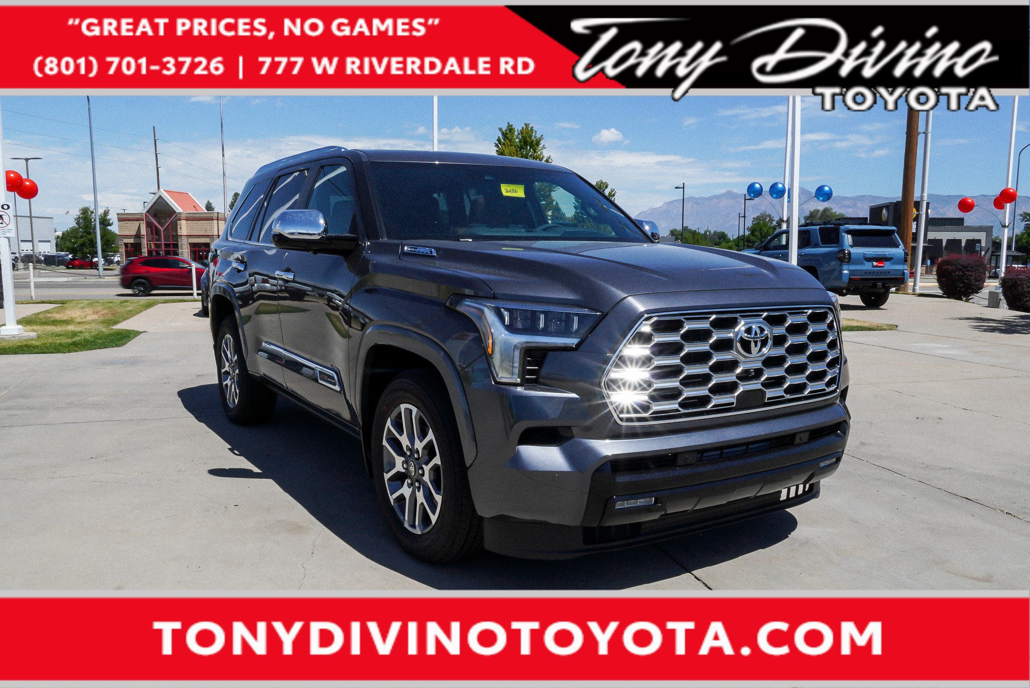 New 2026 Toyota Sequoia 1794 Edition AWD/4WD image 1