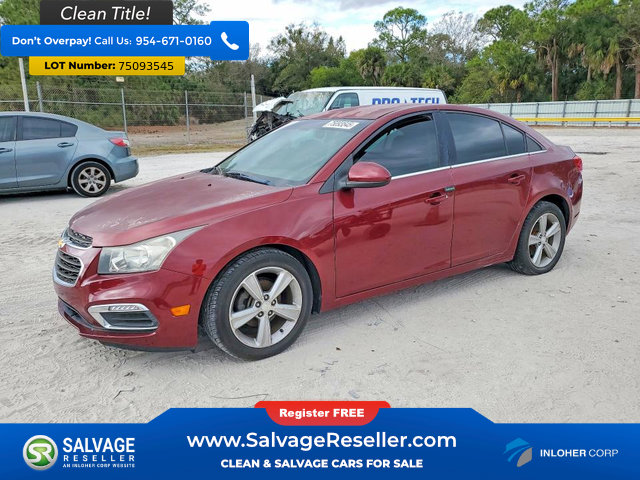 Used 2015 Chevrolet Cruze LT image 1
