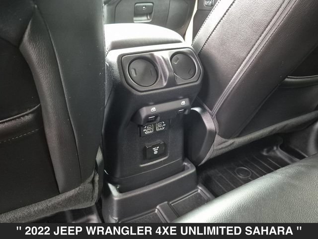 Used 2022 Jeep Wrangler Unlimited Sahara w/ Cold Weather Group AWD/4WD image 29
