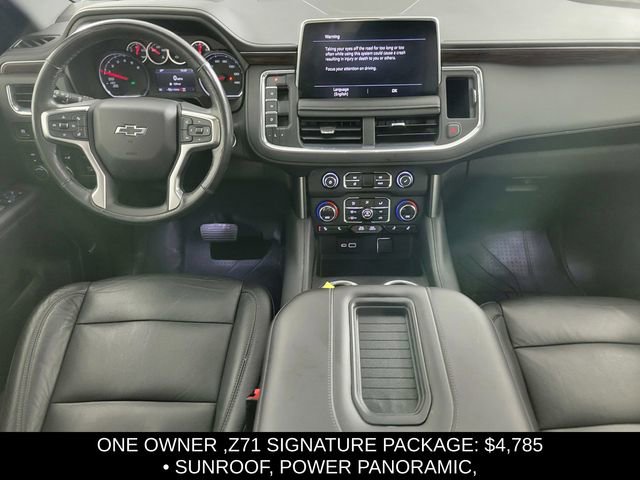 Used 2021 Chevrolet Tahoe Z71 w/ Z71 Signature Package image 34