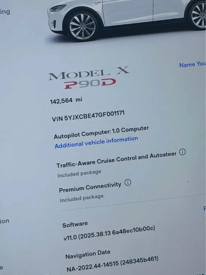 Used 2016 Tesla Model X Performance AWD/4WD image 13