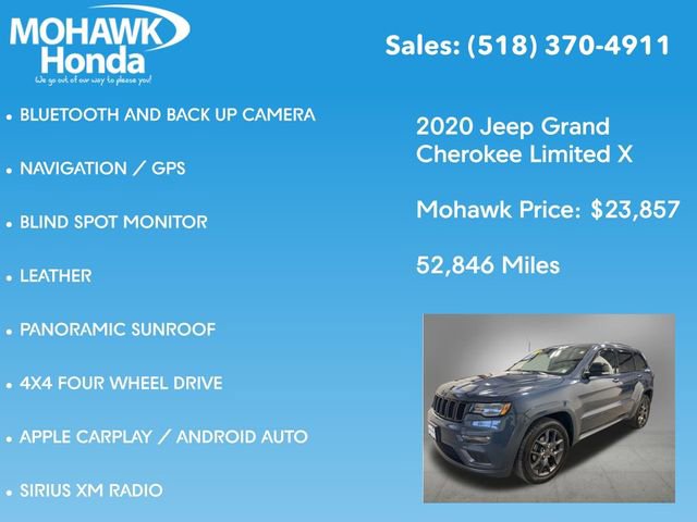 Used 2020 Jeep Grand Cherokee Limited X image 7